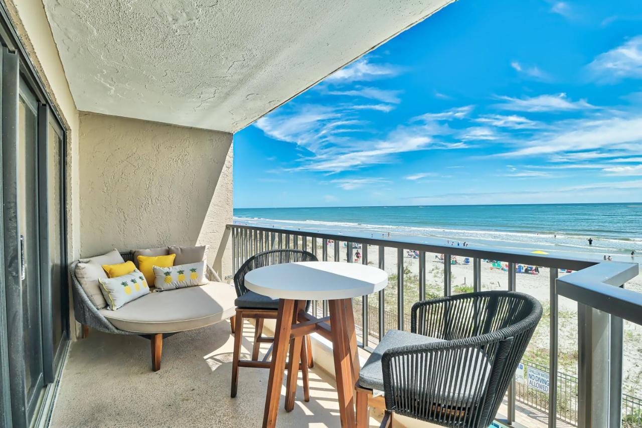 Direct Ocean Front 3Br 3Ba Beach Front Myrtle Beach Bagian luar foto