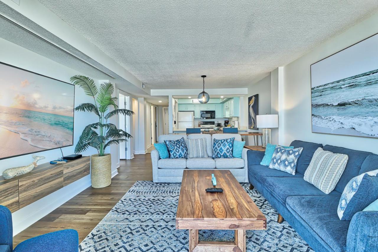 Direct Ocean Front 3Br 3Ba Beach Front Myrtle Beach Bagian luar foto