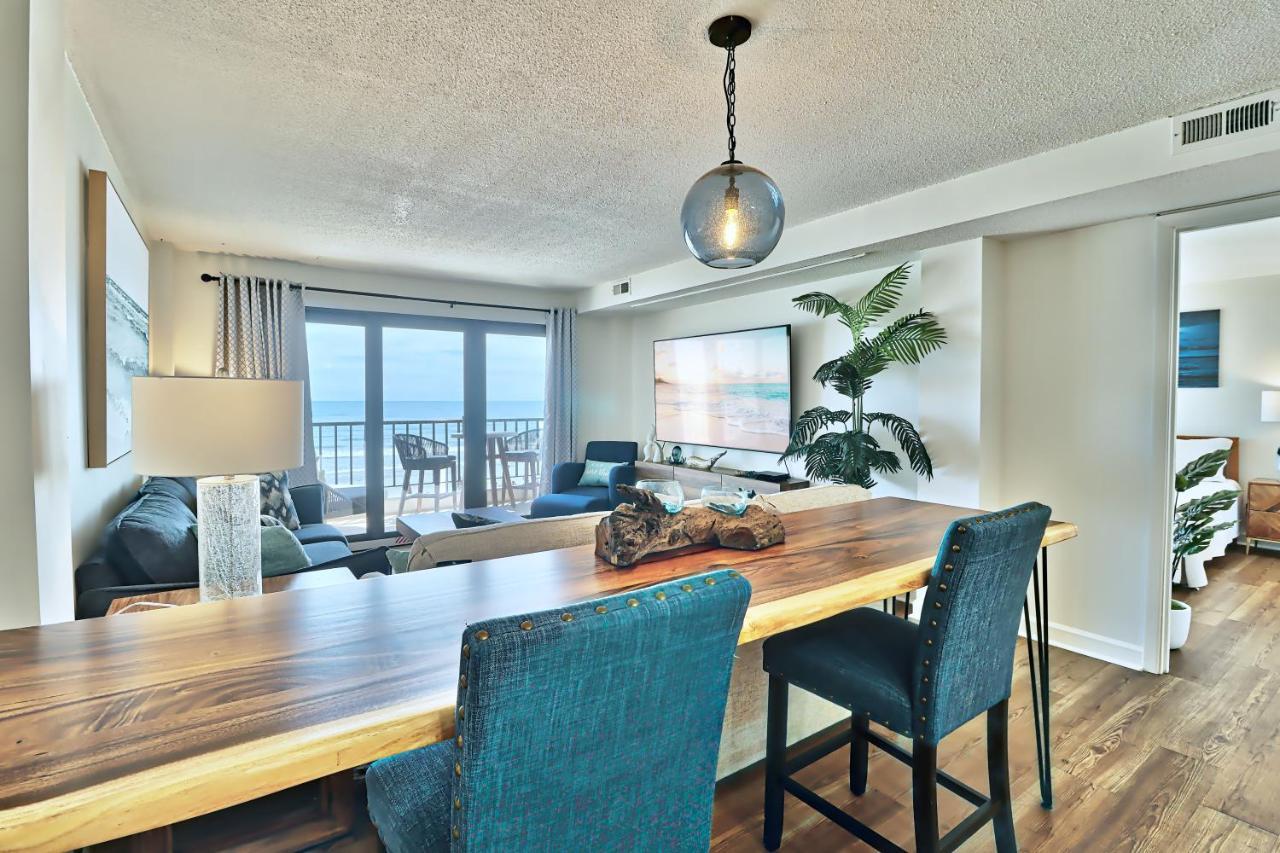 Direct Ocean Front 3Br 3Ba Beach Front Myrtle Beach Bagian luar foto