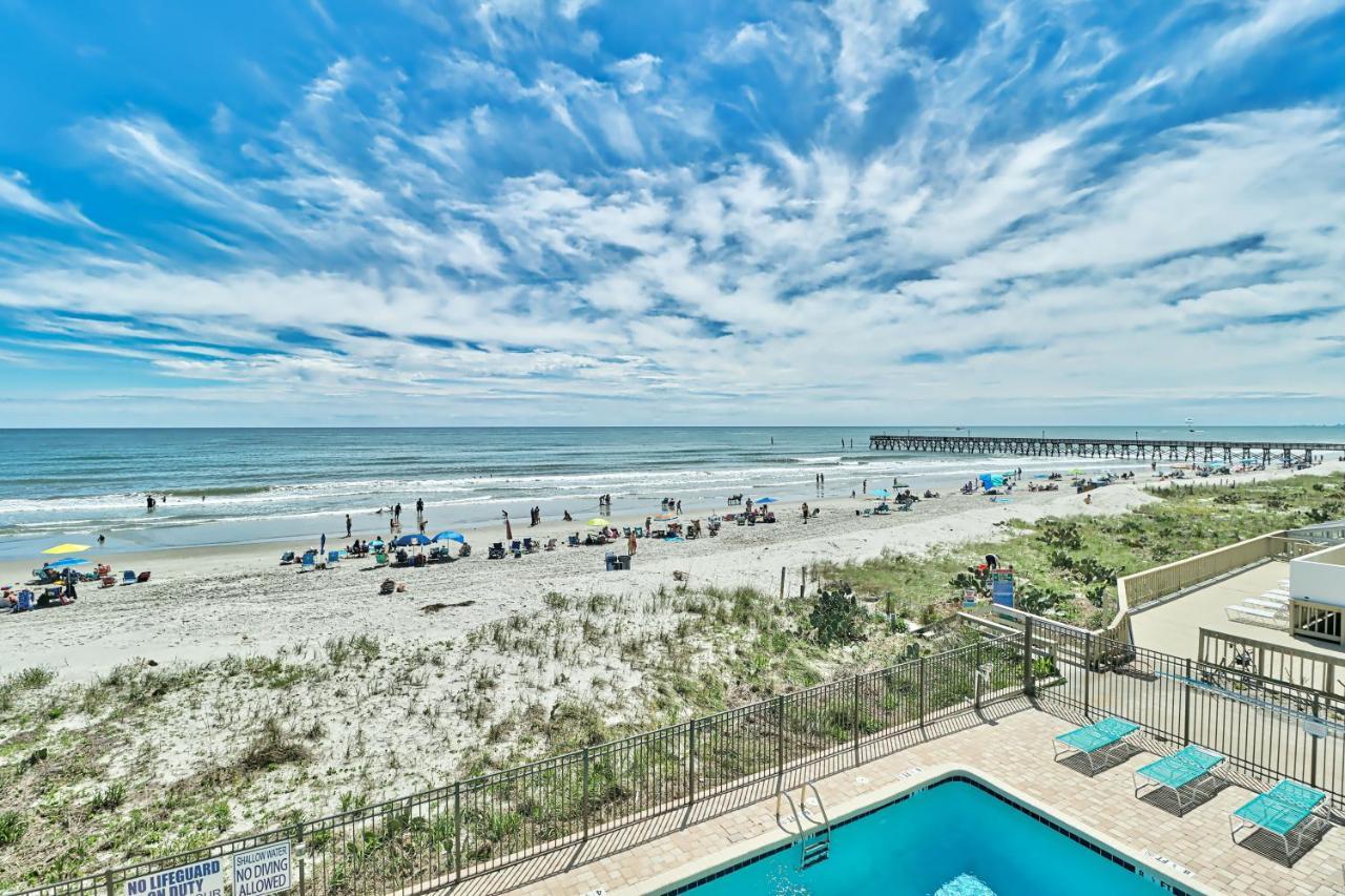 Direct Ocean Front 3Br 3Ba Beach Front Myrtle Beach Bagian luar foto