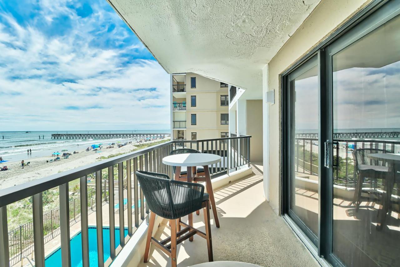 Direct Ocean Front 3Br 3Ba Beach Front Myrtle Beach Bagian luar foto
