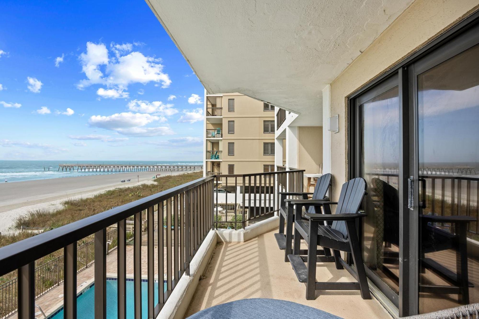 Direct Ocean Front 3Br 3Ba Beach Front Myrtle Beach Bagian luar foto