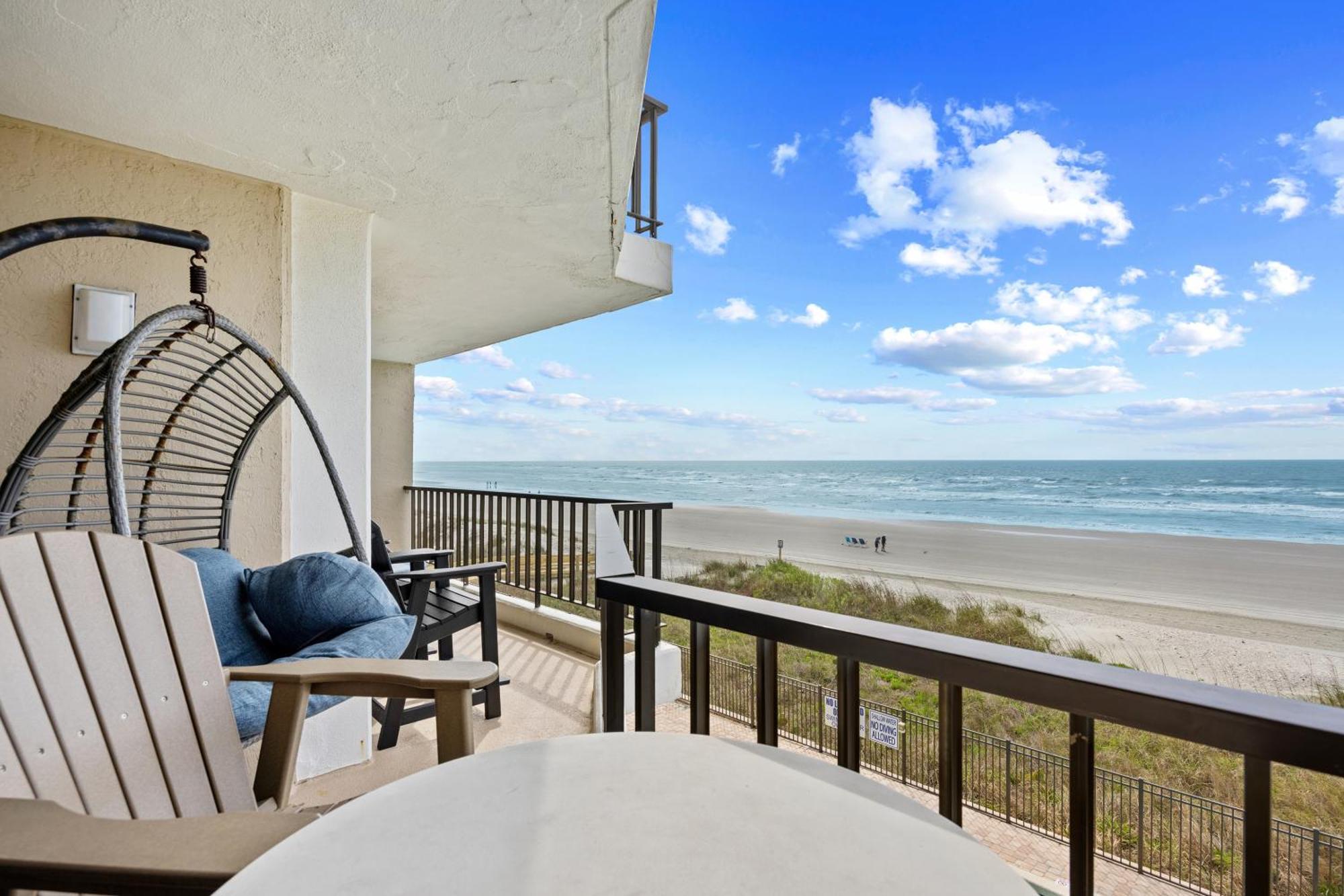 Direct Ocean Front 3Br 3Ba Beach Front Myrtle Beach Bagian luar foto