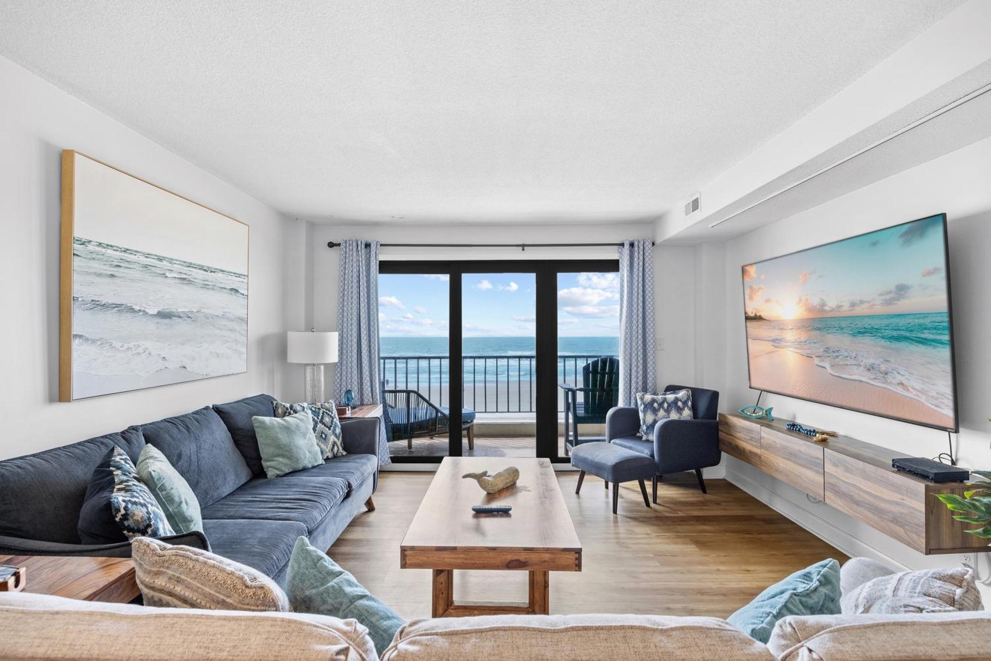 Direct Ocean Front 3Br 3Ba Beach Front Myrtle Beach Bagian luar foto