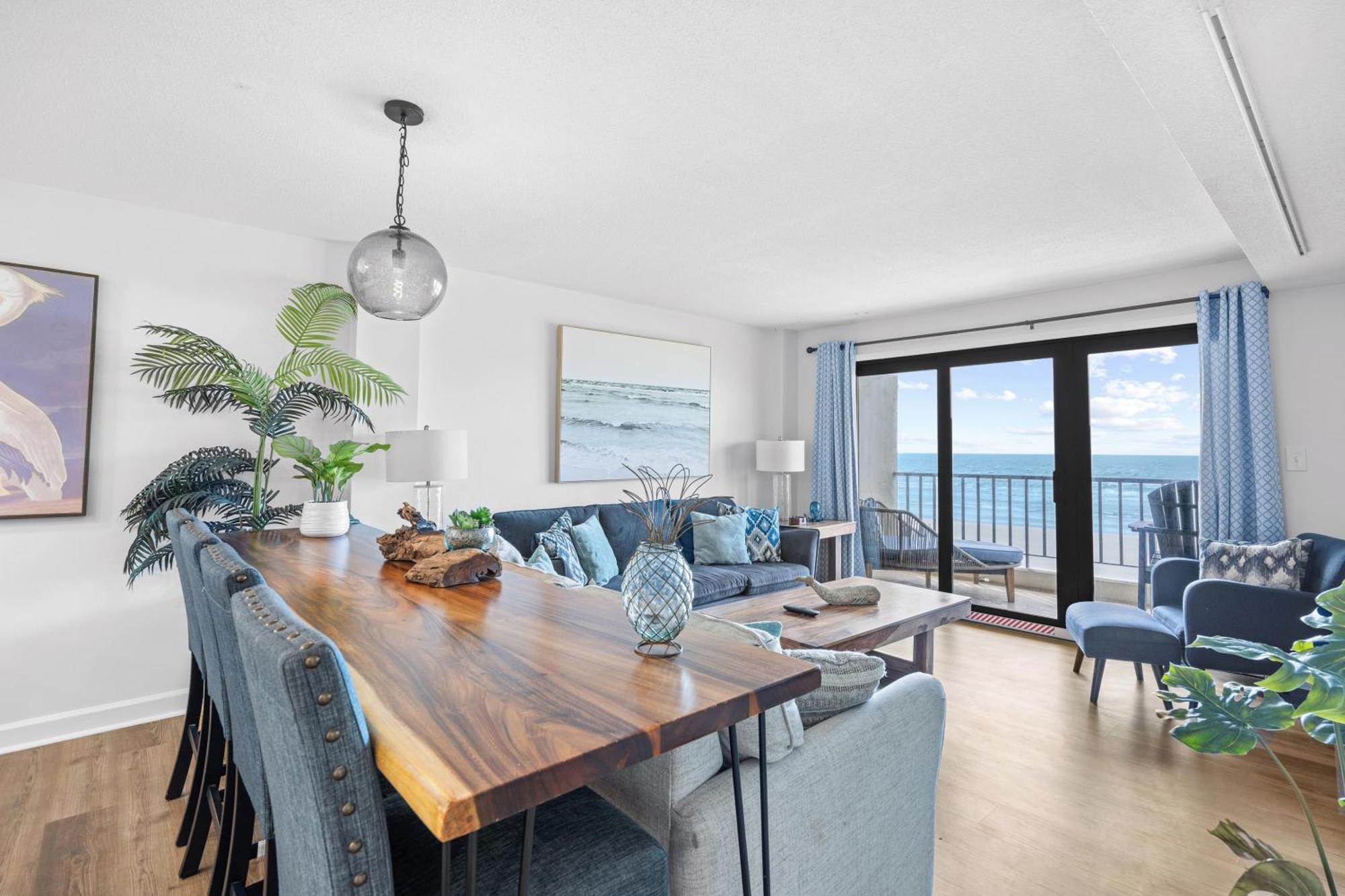 Direct Ocean Front 3Br 3Ba Beach Front Myrtle Beach Bagian luar foto