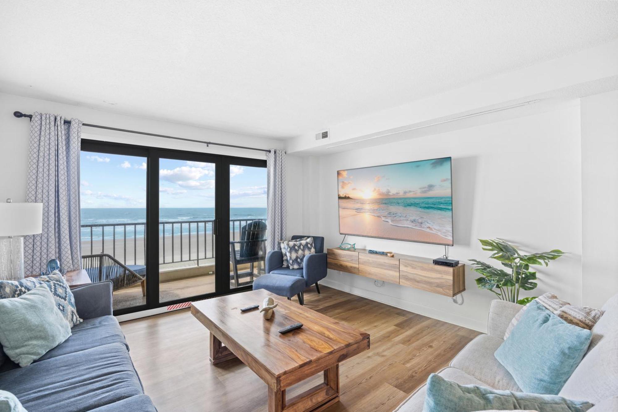 Direct Ocean Front 3Br 3Ba Beach Front Myrtle Beach Bagian luar foto